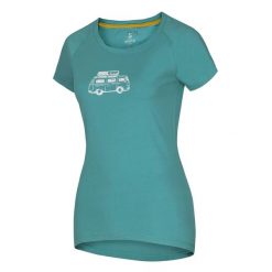 Koszulka do wspinaczki damska Ocun RAGLAN T LD. Zielone t-shirty damskie Ocun, s, bez wzorów, z bawełny, bez kołnierzyka. Za 182.50 zł.