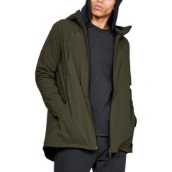 Kurtka turystyczna męska Under Armour Accelerate Terrace. Zielone kurtki treningowe męskie Under Armour, l, bez wzorów, z elastanu. Za 276.64 zł.