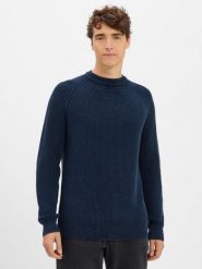 Drykorn sweter - Rippley Mężczyźni Bawełna niebieski, S. Niebieskie swetry męskie Drykorn, m, bez wzorów, z bawełny, bez kołnierzyka. Za 749.95 zł.