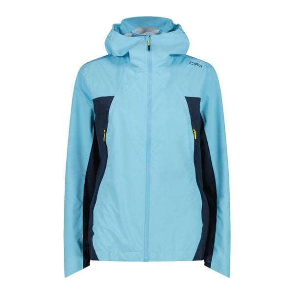 Damska kurtka z kapturem CMP. Niebieskie kurtki damskie CMP, bez wzorów, z kapturem. Za 288.69 zł.