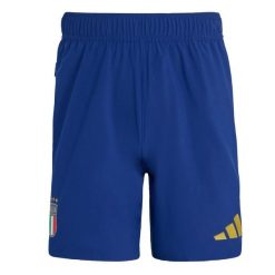 Szorty Italy Tiro Travel. Niebieskie szorty męskie Adidas, na fitness i siłownię. Za 219.00 zł.
