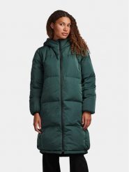 YAS Płaszcz zimowy 26031874 Zielony Regular Fit. Zielone płaszcze damskie YAS, na zimę, xl, bez wzorów, z syntetyku. Za 629.99 zł.