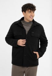 Bawełniana kurtka casual J-HAGIS. Kurtki męskie Volcano, m, bez wzorów, z bawełny, casualowe, bez kaptura. Za 289.99 zł.