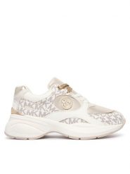 MICHAEL Michael Kors Sneakersy Zuma MK02656258 Kremowy. Białe buty sportowe dziewczęce MICHAEL Michael Kors, bez wzorów, ze skóry, bez zapięcia. Za 554.99 zł.