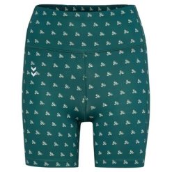 Szorty damskie Hummel Hiit Impact. Zielone spodenki sportowe damskie HUMMEL, l, z materiału, do biegania. Za 269.50 zł.