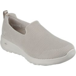 Trampki Skechers Go Walk Joy 124187TPE, Beżowy, Kobiety. Czerwone trampki i tenisówki damskie Skechers, bez wzorów, z gumy. Za 313.00 zł.