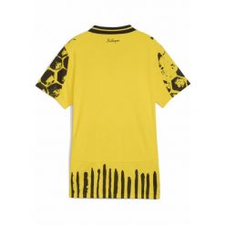 Damska koszulka KIDSUPER × BORUSSIA DORTMUND PUMA Faster Yellow Black. Czarne bluzki damskie Puma, xs, bez wzorów, sportowe, bez kołnierzyka, bez ramiączek. Za 439.00 zł.
