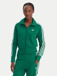 Adidas Bluza Firebird Classic KD1333 Zielony Regular Fit. Zielone bluzy bez kaptura damskie Adidas, m, z syntetyku. Za 328.99 zł.