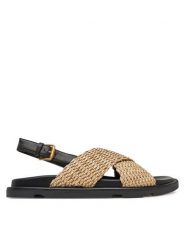 Marc O'Polo Sandały RR2M3065 Brązowy. Brązowe sandały damskie Marc O´Polo, bez wzorów, z syntetyku, bez obcasa, na płaskiej podeszwie. Za 709.99 zł.