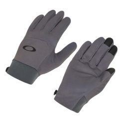 Rękawiczki zimowe unisex Oakley Core Ellipse Gloves. Szare rękawiczki damskie Oakley, na zimę, bez wzorów. Za 106.99 zł.