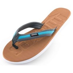 Mares Seta klapki damskie z paskiem tekstylnym, rozmiar 39. Niebieskie klapki damskie MARES, bez wzorów, bez obcasa. Za 137.99 zł.