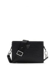 Guess Torba 181587 Czarny. Czarne torby męskie na ramię Guess, z aplikacjami, na ramię. Za 364.99 zł.