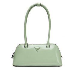 Torebka Guess. Zielone torebki klasyczne damskie Guess, z aplikacjami, bez dodatków. Za 349.99 zł.