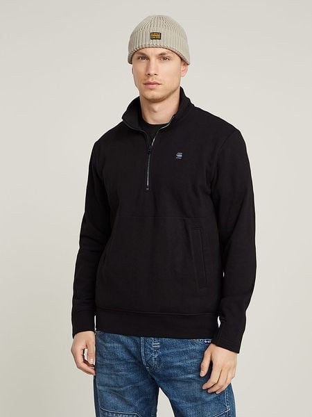 G-Star Bluza w kolorze czarnym rozmiar: L. Czarne bluzy bez kaptura męskie G-Star, l, z bawełny. Za 174.84 zł.