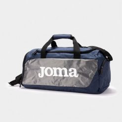 Torba sportowa Joma Indoor granatowa. Niebieskie torby podróżne damskie Joma, bez wzorów. Za 99.99 zł.