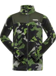 Alpine Pro Kurtka polarowa "Eflin" w kolorze khaki rozmiar: 3XL. Brązowe kurtki męskie Alpine Pro, xl, bez wzorów, z polaru, bez kaptura. Za 217.45 zł.