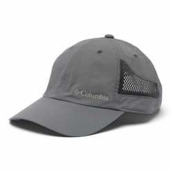 Czapka z daszkiem Columbia Tech Shade II Hat. Szare czapki męskie Columbia, bez wzorów. Za 109.99 zł.