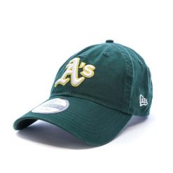 Czapka z daszkiem New Era 9TWENTY MLB Core Classic 2.0 Oakland Athletics. Zielone czapki męskie New Era, bez wzorów, z bawełny. Za 167.50 zł.