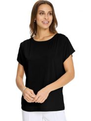 WITT WEIDEN Koszulka w kolorze czarnym rozmiar: 42. Czarne bluzki damskie WITT WEIDEN, bez wzorów, bez kołnierzyka, bez ramiączek. Za 56.99 zł.