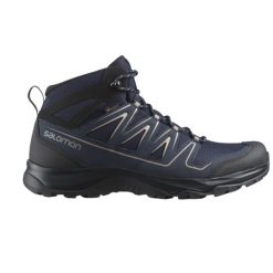 Buty trekkingowe męskie Salomon Onis Mid Gore-Tex. Niebieskie buty trekkingowe męskie Salomon, z gore-texu, bez zapięcia, wspinaczkowe, gore-tex. Za 399.00 zł.