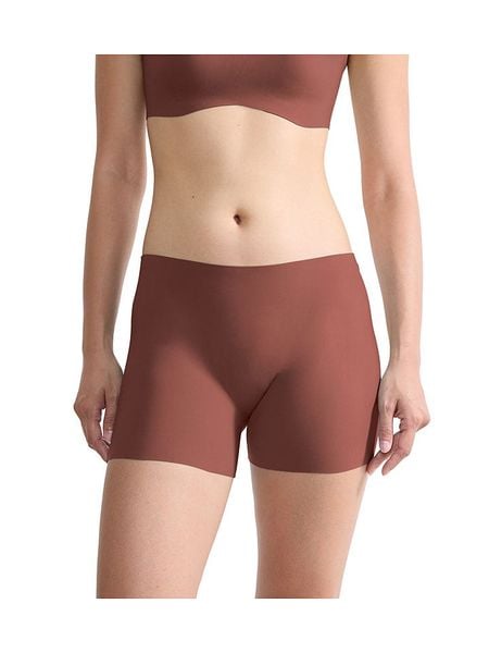 Sloggi Szorty kolarskie w kolorze jasnobrązowym rozmiar: XL. Brązowe spodenki sportowe damskie Sloggi, xl, rowerowe. Za 61.46 zł.