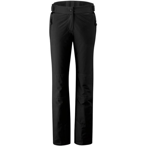Spodnie narciarskie dla kobiet Maier Sports Vroni slim. Czarne spodnie materiałowe damskie Maier Sports, bez wzorów, z materiału, sportowe. Za 846.00 zł.