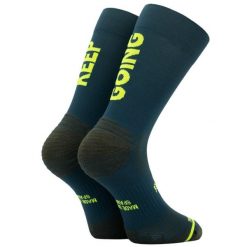 KEEP GOING GREEN - SKARPETKI DO BIEGANIA. Zielone skarpetki damskie SPORCKS, bez wzorów, z nylonu. Za 156.00 zł.