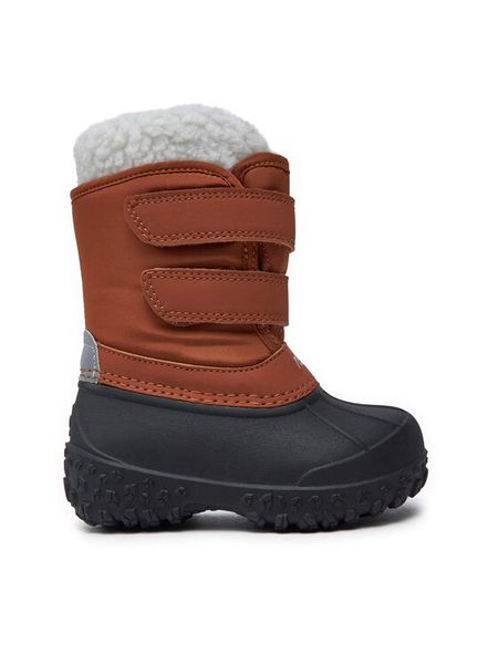 Reima Śniegowce Konkari 5400148A Brązowy. Brązowe buty zimowe chłopięce Reima, z materiału. Za 309.99 zł.
