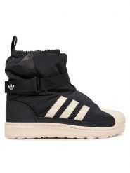 Adidas Śniegowce Superstar 360 Winterized Boot JQ7949 Czarny. Czarne buty zimowe chłopięce Adidas, z materiału. Za 329.99 zł.