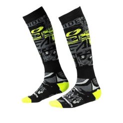 Skarpety rowerowe narciarskie O'neal Ride black/neon yellow. Czarne skarpetki męskie O'NEAL, bez wzorów. Za 89.00 zł.