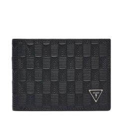 Portfel Guess. Czarne portfele męskie Guess, z aplikacjami. Za 319.99 zł.