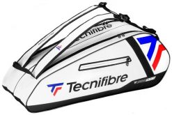 Torba na rakiety tenisowe Tecnifibre 6R Tour endurance. Białe torebki klasyczne damskie TECNIFIBRE, bez wzorów, z materiału, bez dodatków. Za 389.99 zł.