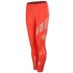 Spodnie do biegania damskie Reebok Seamless. Czerwone spodnie sportowe damskie Reebok, m, z dzianiny, do biegania. Za 260.44 zł.
