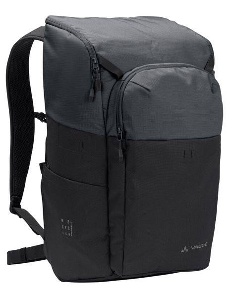 Plecaki 20-29L Albali II. Czarne plecaki damskie Vaude, bez wzorów, z materiału, biznesowe. Za 511.25 zł.