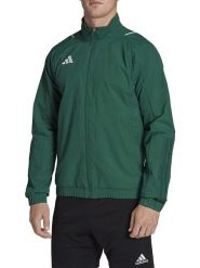 Adidas Kurtka sportowa "Tiro 23 Competition" w kolorze zielonym rozmiar: S. Zielone kurtki outdoor męskie Adidas, s, bez wzorów, z materiału, bez kaptura. Za 124.95 zł.