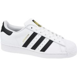 Buty adidas Superstar M EG4958 białe. Białe buty sportowe na co dzień męskie z materiału, bez zapięcia, Adidas Superstar. W wyprzedaży za 694.01 zł.