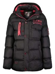 Geographical Norway Kurtka pikowana "Citernier" w kolorze czarnym rozmiar: L. Czarne kurtki damskie Geographical Norway, l, bez wzorów, bez kaptura. Za 252.12 zł.