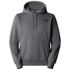 Bluza turystyczna męska The North Face M Simple Dome Hoodie. Szare bluzy bez kaptura męskie The North Face, m. Za 264.00 zł.