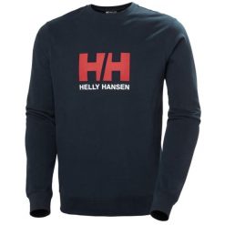 Bluza Helly Hansen HH Logo 2.0. Niebieskie bluzy bez kaptura męskie Helly Hansen, m, z bawełny. W wyprzedaży za 291.05 zł.