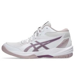 Buty do siatkówki ASICS Gel-Task MT 4 Białe/Fioletowe kurzowe. Białe obuwie do biegania damskie Asics. Za 409.50 zł.
