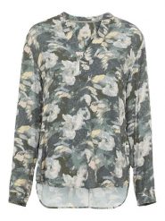 Camel Active Bluzka w kolorze oliwkowo-żółtym rozmiar: S. Brązowe bluzki damskie Camel Active, s, bez wzorów, z wiskozy, bez kołnierzyka, bez ramiączek. Za 118.56 zł.