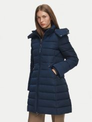 Tommy Hilfiger Kurtka puchowa WW0WW51111 Granatowy Regular Fit. Niebieskie kurtki damskie Tommy Hilfiger, xxs, bez wzorów, z puchu, bez kaptura. Za 1,499.00 zł.