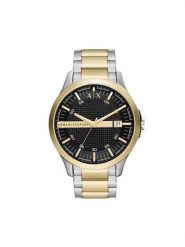 Armani Exchange Zegarek Hampton AX2453 Srebrny. Szare, analogowe zegarki męskie Armani Exchange, srebrne. Za 829.99 zł.