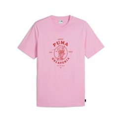 Koszulka Sportowa Męska Puma Graphics Gelateria. Czerwone t-shirty sportowe męskie Puma, m, z bawełny, bez ramiączek. Za 191.00 zł.