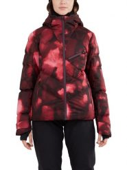 Damska kurtka narciarska Fundango Elyra Padded. Czerwone kurtki narciarskie i snowboardowe damskie Fundango, l, bez wzorów, z poliesteru, bez kaptura, narciarskie. Za 499.00 zł.