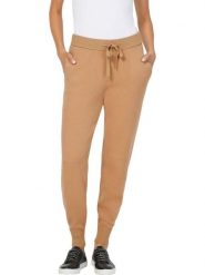 Heine Spodnie dresowe w kolorze beżowym rozmiar: 46. Brązowe spodnie dresowe damskie Heine, bez wzorów, z dresówki. Za 52.30 zł.