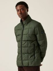 Regatta Kurtka pikowana "Wilnor" w kolorze khaki rozmiar: XXL. Brązowe kurtki męskie Regatta, xxl, bez wzorów, z polaru, bez kaptura. Za 123.25 zł.