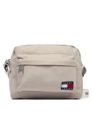 Tommy Jeans Torebka Tjw Ess Daily Crossover AW0AW18462 Beżowy. Brązowe torebki klasyczne damskie Tommy Jeans, bez wzorów, z jeansu, bez dodatków. Za 289.99 zł.