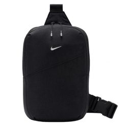 Torba Crossbody Aura 5L. Czarne torebki klasyczne damskie Nike, bez wzorów, z materiału, bez dodatków. Za 244.99 zł.