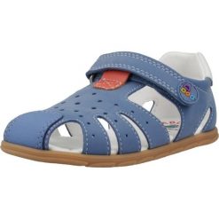 Sandały PABLOSKY 067444P Niebieski. Niebieskie obuwie trekkingowe damskie Pablosky, bez wzorów, ze skóry, bez obcasa. Za 254.99 zł.